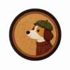 Round Absorbent Cat Table Coaster, 8.66 in