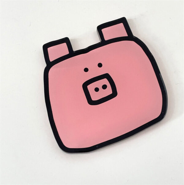 O1CN01mEk3Ue1dmNM2q48ia_!!2218445323778-0-cib Blue Smiley Cloud Acrylic Cup Coaster, 3.43 × 3.35 in